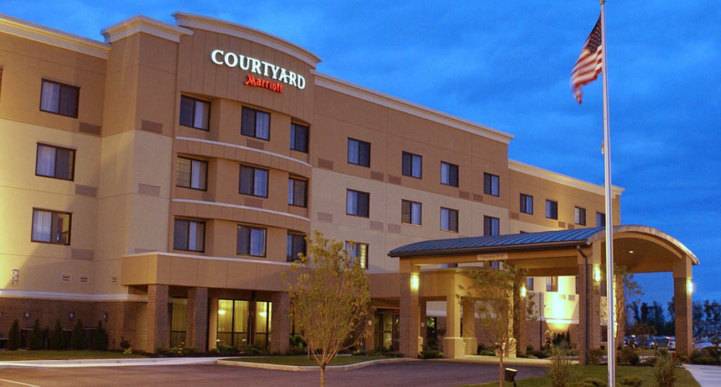 Courtyard Lima Hotell Exteriör bild